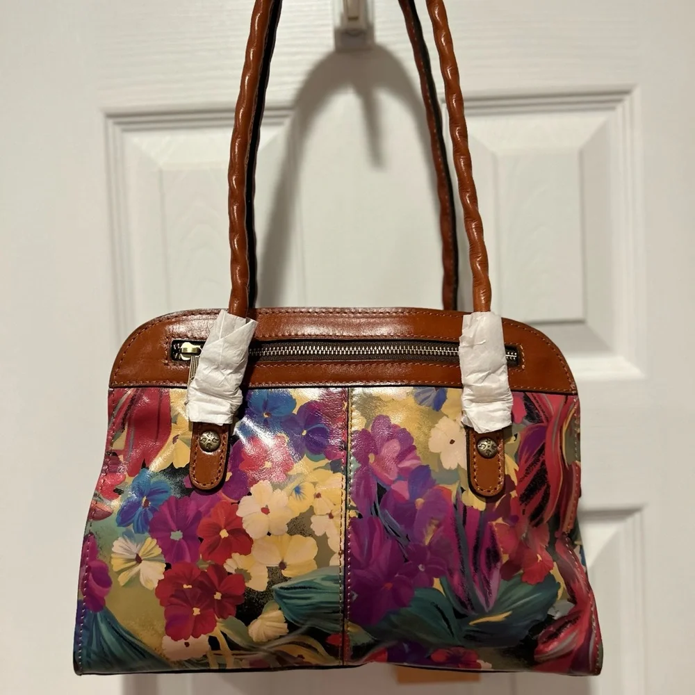 Patricia Nash Multicolor Floral Shoulder Bag - Picture 2 of 4